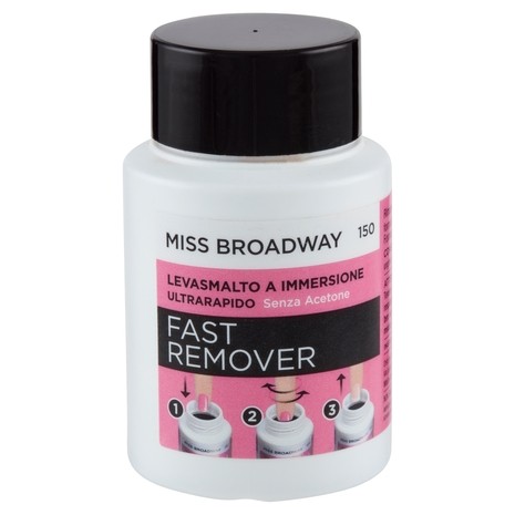 Miss Broadway Fast Remover Levasmalto a Immersione Ultrarapido 75 ml